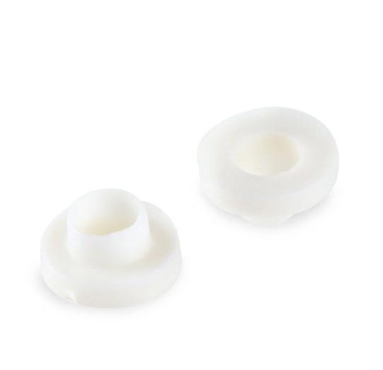 แหวนรองพลาสติก TO-220 Transistor Plastic Washer Insulation Washer Bushing Transistor Disc Circle Particle Ring For M3 Screws