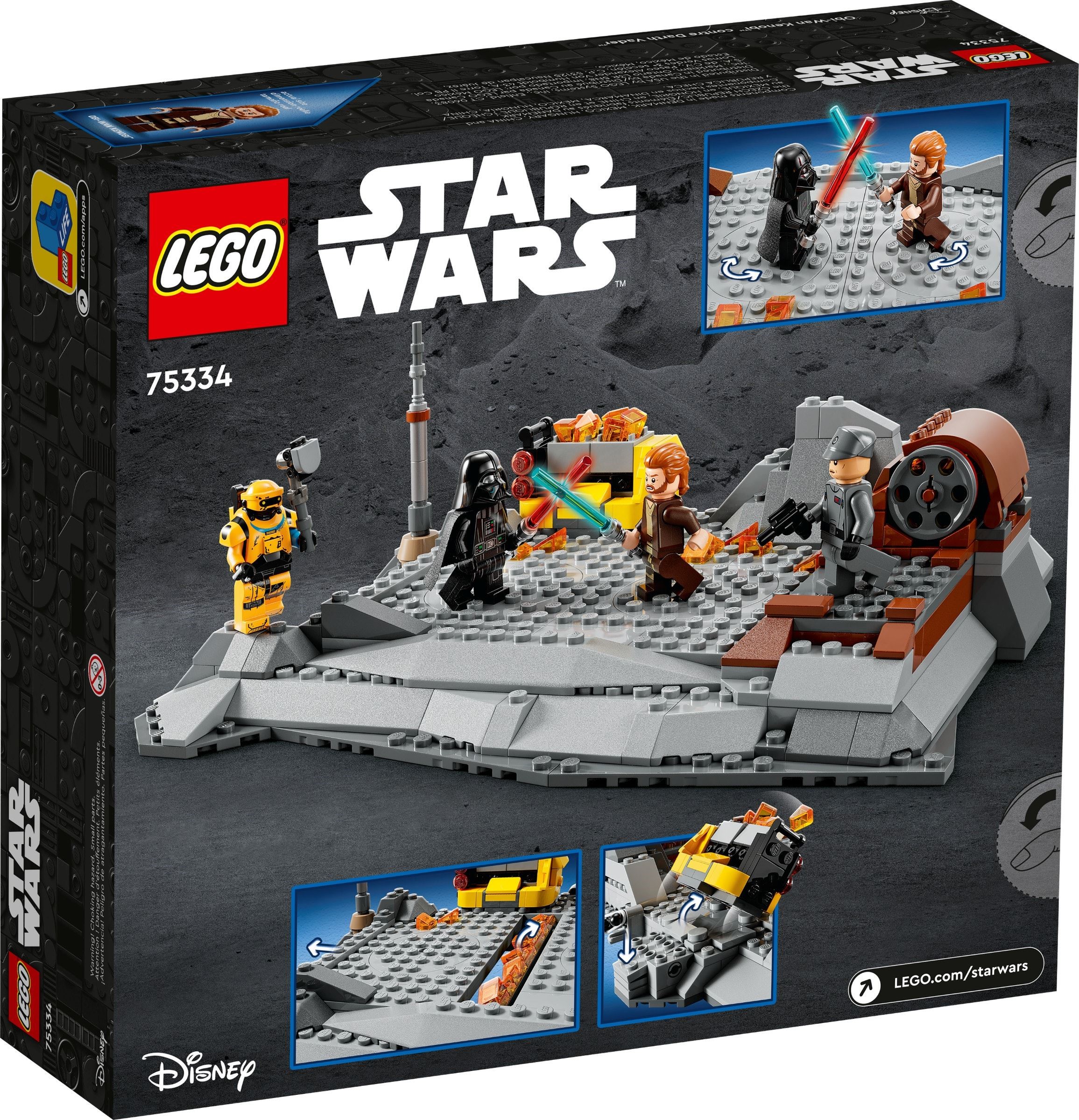 LEGO Star Wars เลโก้ 75334 Obi-Wan Kenobi vs. Darth Vader