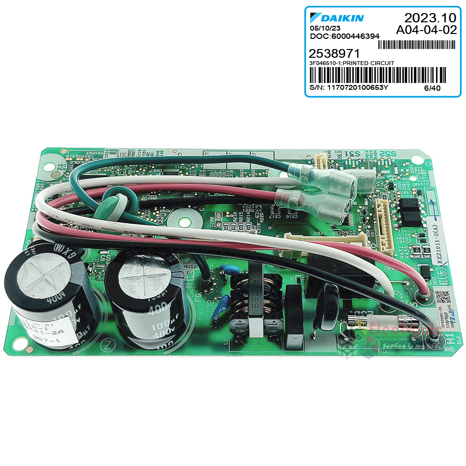 แผงบอร์ดแอร์คอยเย็นDAIKIN-ไดกิ้น ใช้ได้ 3 รุ่นที่ระบุไว้-อะไหล่ใหม่แท้บริษัท #อะไหล่แอร์DAIKIN