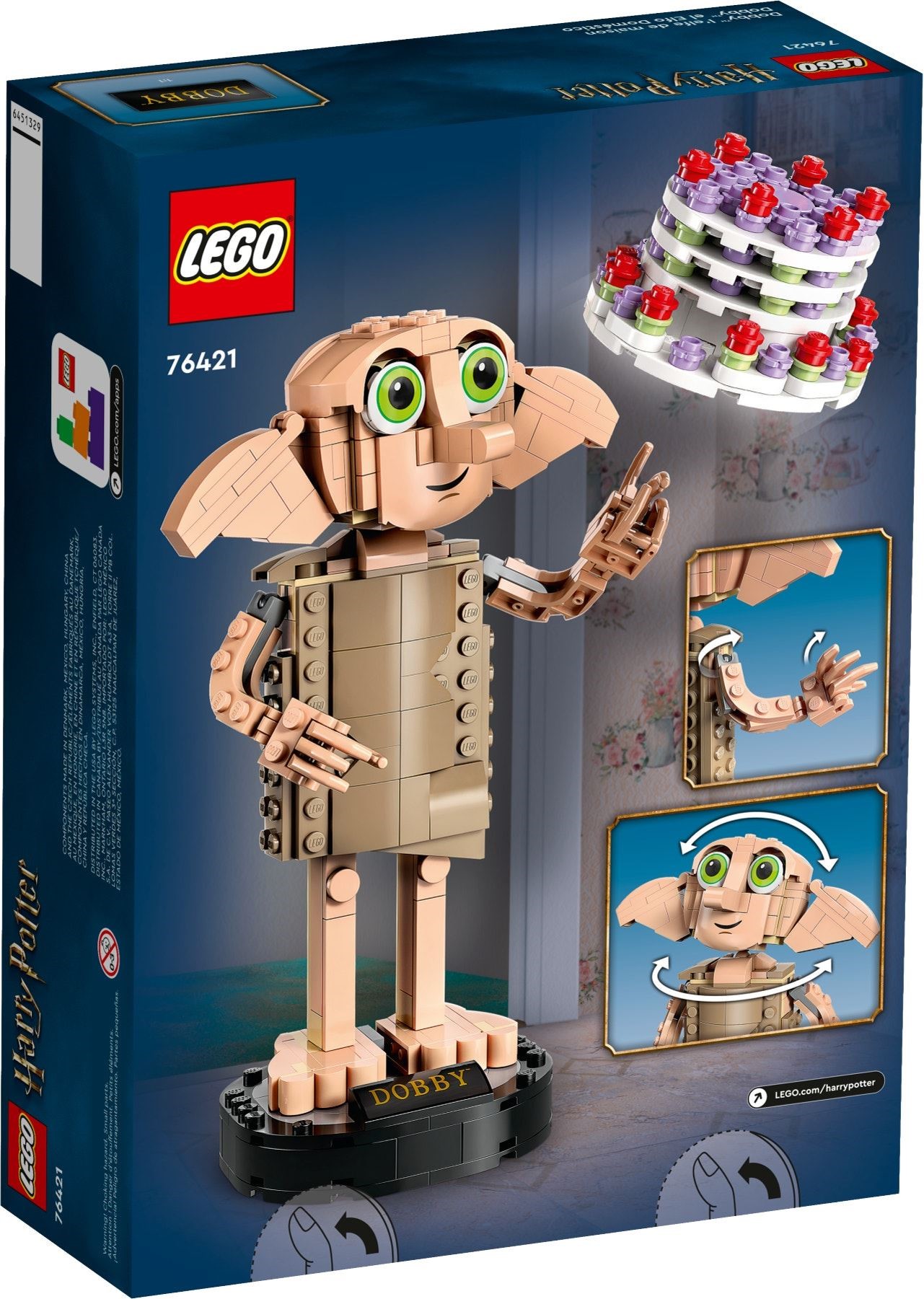 LEGO เลโก้ Harry Potter 76421 Dobby the House-Elf