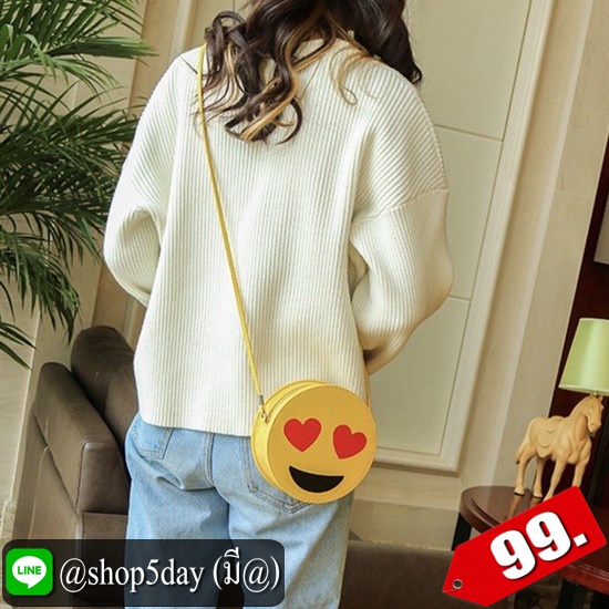 ⚡️กระเป๋าหน้าอิโมจิ สะพายข้างเท่มาก 🤩