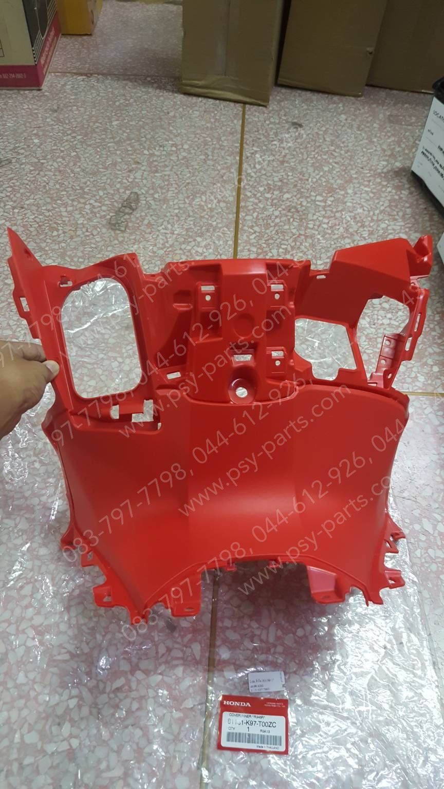 บังลม ตัวใน PCX 150/18 แท้ๆ สีแดงสด (R263) 81131-K97-T00ZC