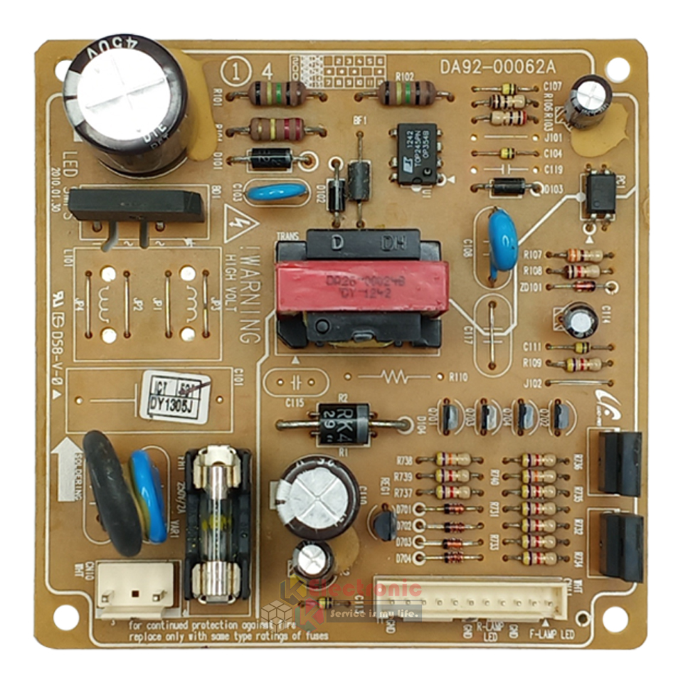 บอร์ดตู้เย็น ซัมซุง Samsung/แผงควบคุมตู้เย็น/DA92-00062A/อะไหล่แท้ สำหรับรุ่น-RT50MBSL/RT54EBPN/RT77KBPN