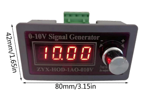 0-5V adjustable signal source voltage generator transmitter PLC frequency converter servo analog control instrument