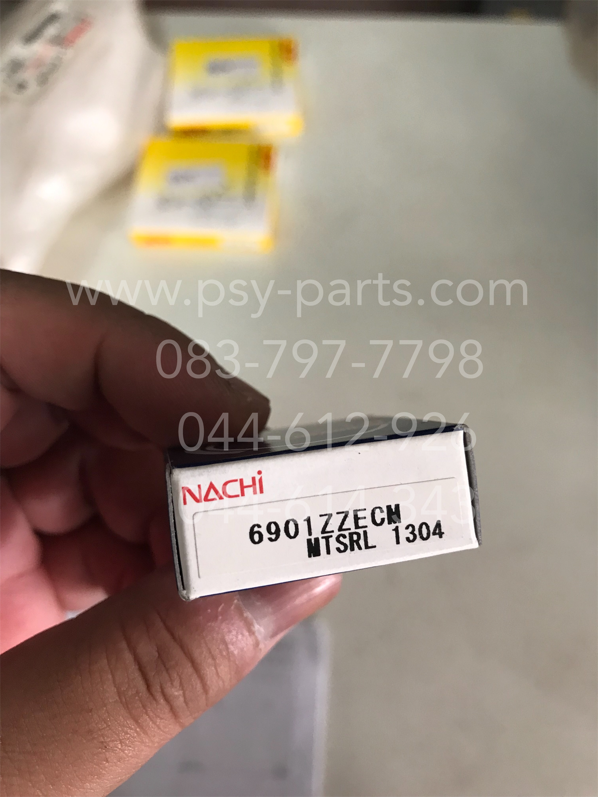 ลูกปืนตลับ 6901 (NACHI)