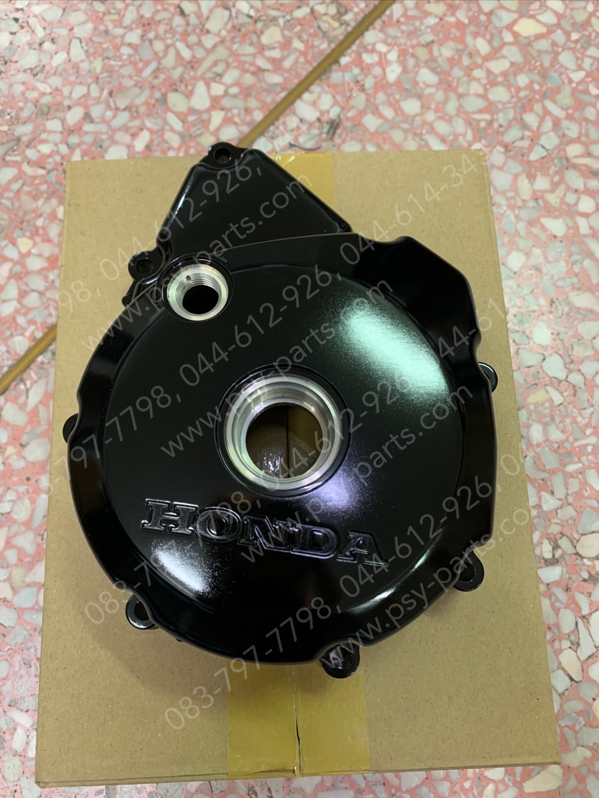 ฝาครอบจานไฟ WAVE 125, WAVE 125-I แท้ๆ สีดำ 11341-KPH-900