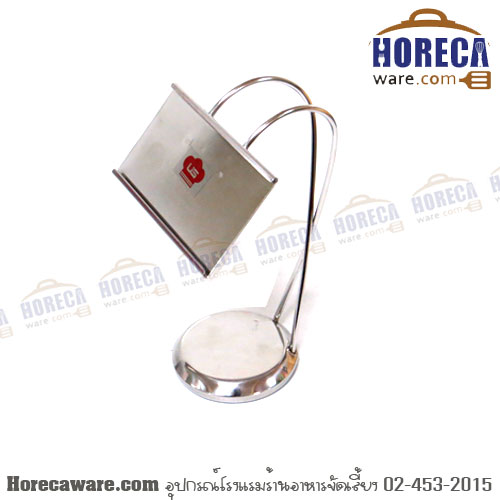 Stainless steel table sign, height 6 inches, US-SL [us-lm-222]