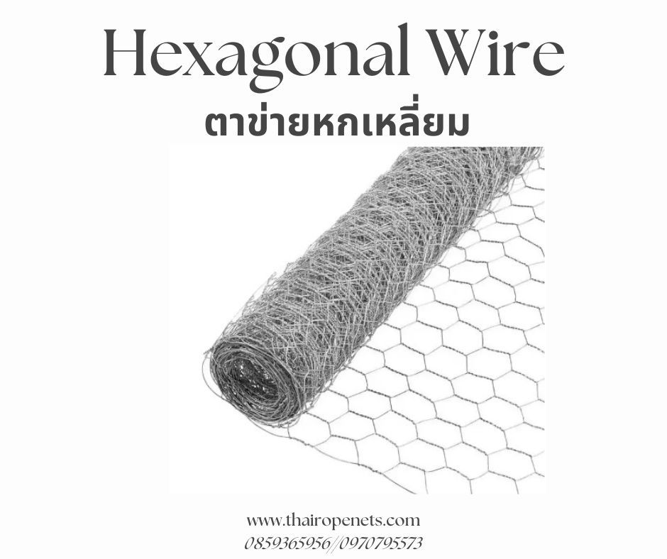 Hexagonal Wire ตาข่ายหกเหลี่ยม ตาข่ายลวดกรงไก่ ตะแกรงเหล็กชุดเชื่อมแน่นไม่หลุด ตาข่ายทำกรงนก ตาข่ายกันงู