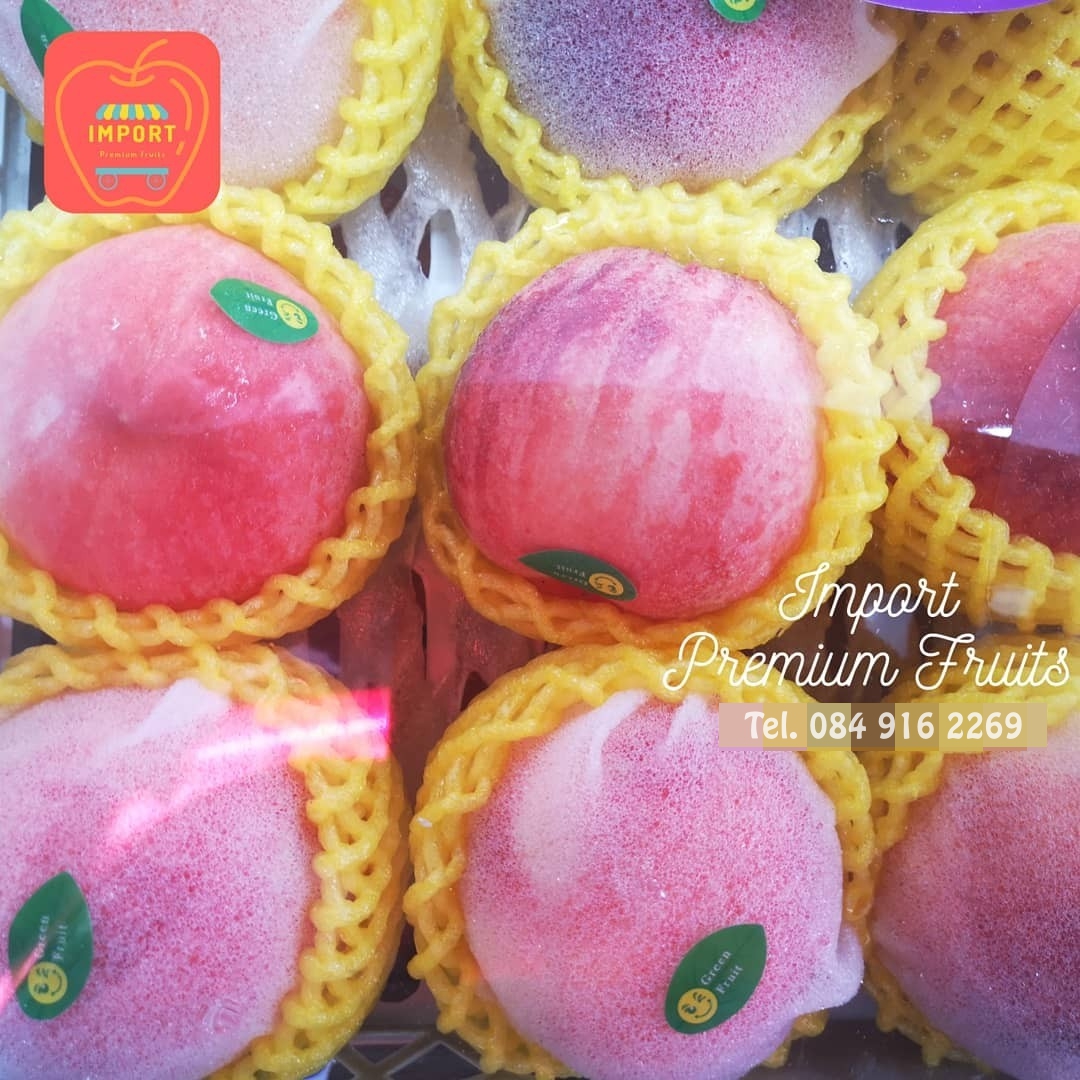 พีชสีชมพู นำเข้าจากญี่ปุ่น