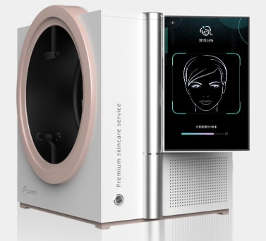 เครื่องตรวจจับผิวหน้าอัจฉริยะ AI ของ Beauty Big Move เครื่องตรวจจับกระจกวิเศษ Moji วิเคราะห์ผิวร้านเสริมสวย