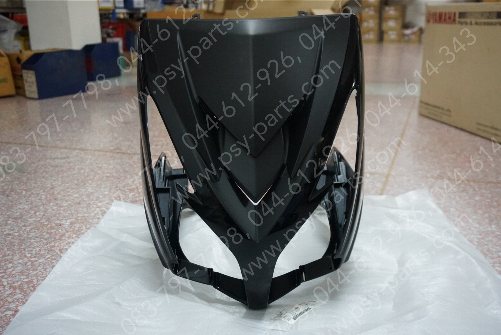 บังลม MIO ไฟคู่ แท้ๆ สีดำ/ดำด้าน 19S-F8311-00-0X Yamaha