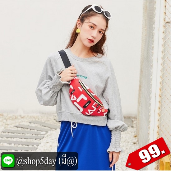 ♨️ กระเป๋าคาดอกหนัง PU แฟชั่น สุดน่ารัก ⚡️