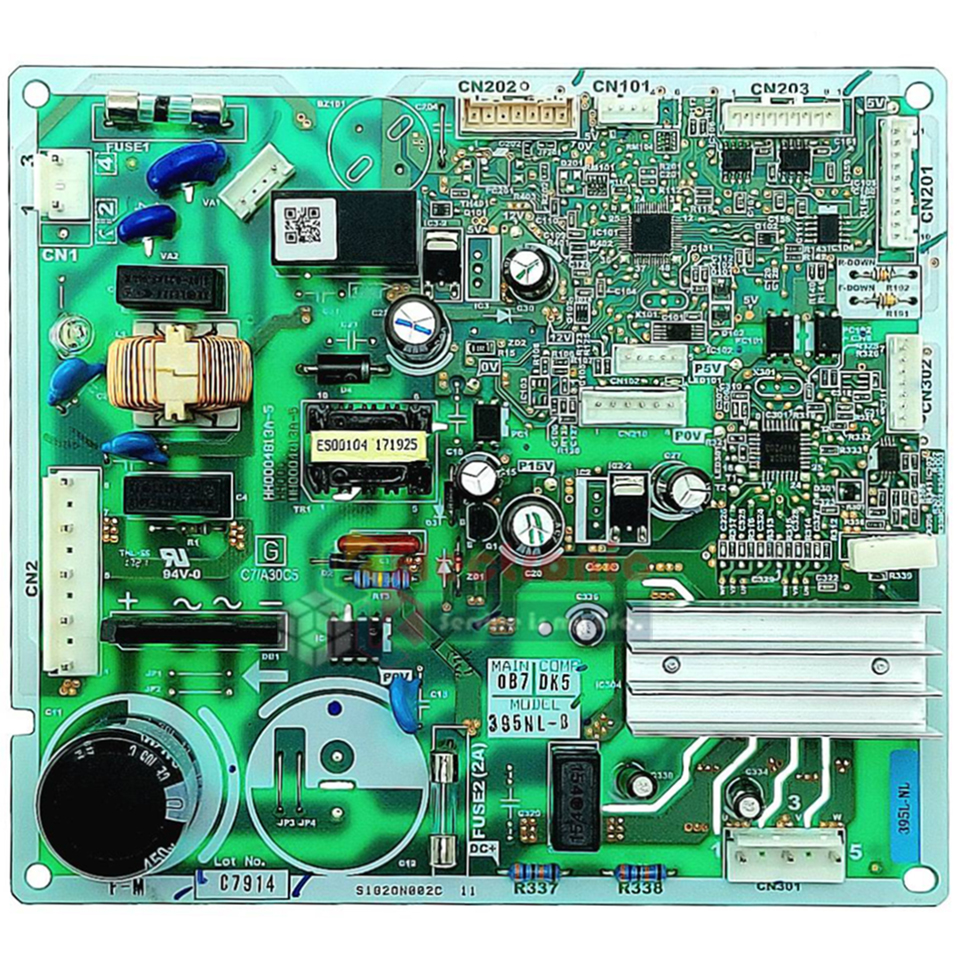 แผงบอร์ดตู้เย็นHITACHI(ฮิตาชิ)รุ่น*R-V400PZ-1*อะไหล่ใหม่แท้บริษัท