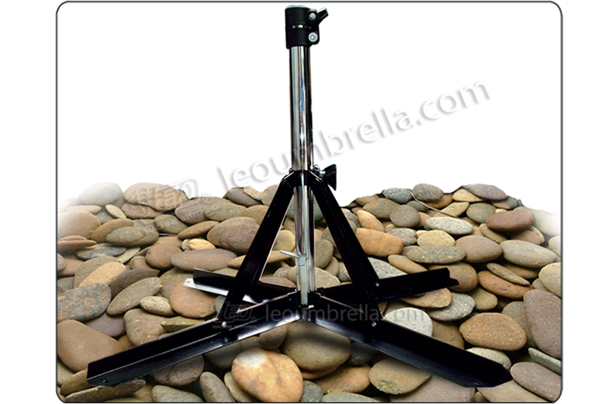 Leo ขาตั้งร่ ฐานตั้งป้าย ฐานตั้งธง มทรงคล้ายตีนเป็ด(พับเก็บได้) NO.STL50x48Z