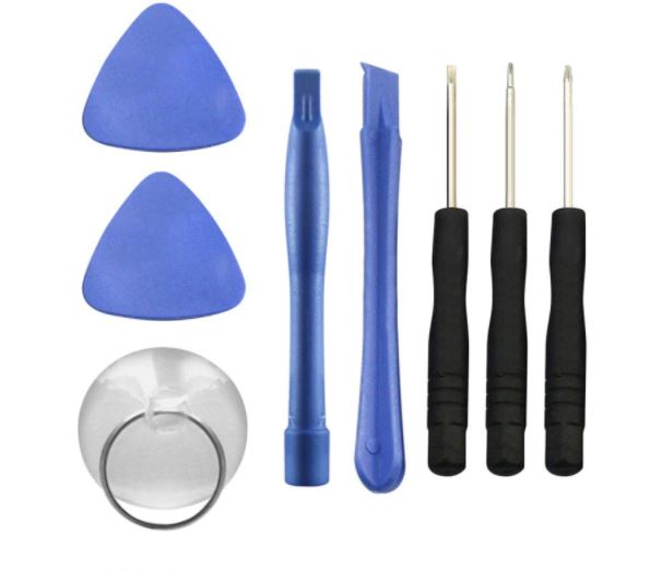 เครื่องมือเปิดฝาหลังเคสมือถือและอื่นๆ Disassemble tool 8-piece iphone screwdriver repair mobile phone tool 8-in-1 screwdriver