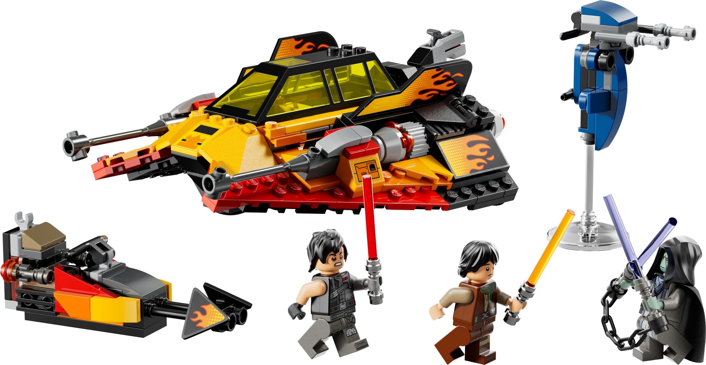 LEGO Star Wars เลโก้ 75414 The Force Burner Snowspeeder