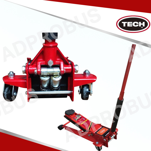 TECH Tire แม่แรงขนาด 3 ตัน ระยะสูงต่ำสุด 75 มม.