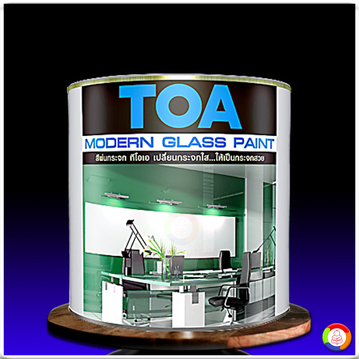 ทีโอเอ โมเดิร์น กลาส เพ้นท์ TOA Modern Glass Paint