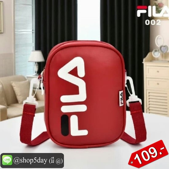🔥กระเป๋าแฟชั่น สะพายข้าง Fila ฟิล่า No.flla 109-D
