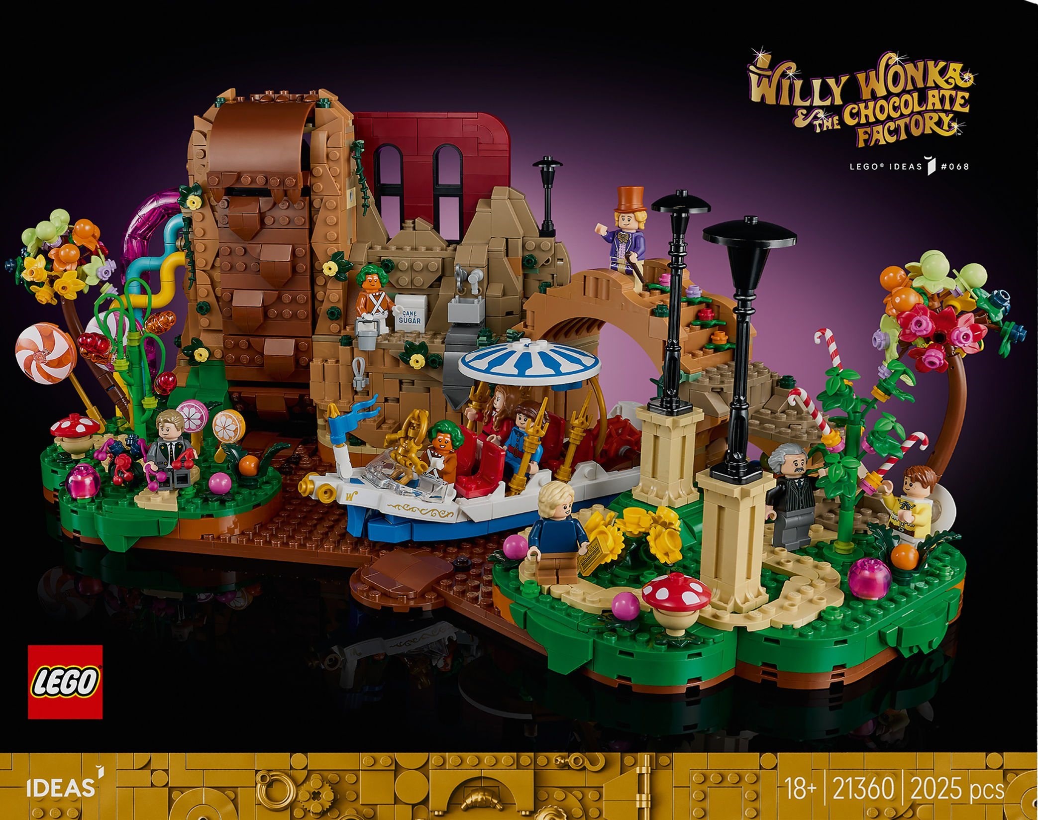 LEGO เลโก้ 21360 Willy Wonka & the Chocolate Factory