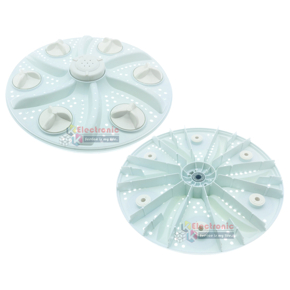 ใบพัดซักเครื่องซักผ้า ขนาด 35.5 เซนติเมตร 11 ฟันเฟือง สามารถใช้กับเครื่องซักผ้าทั่วไป