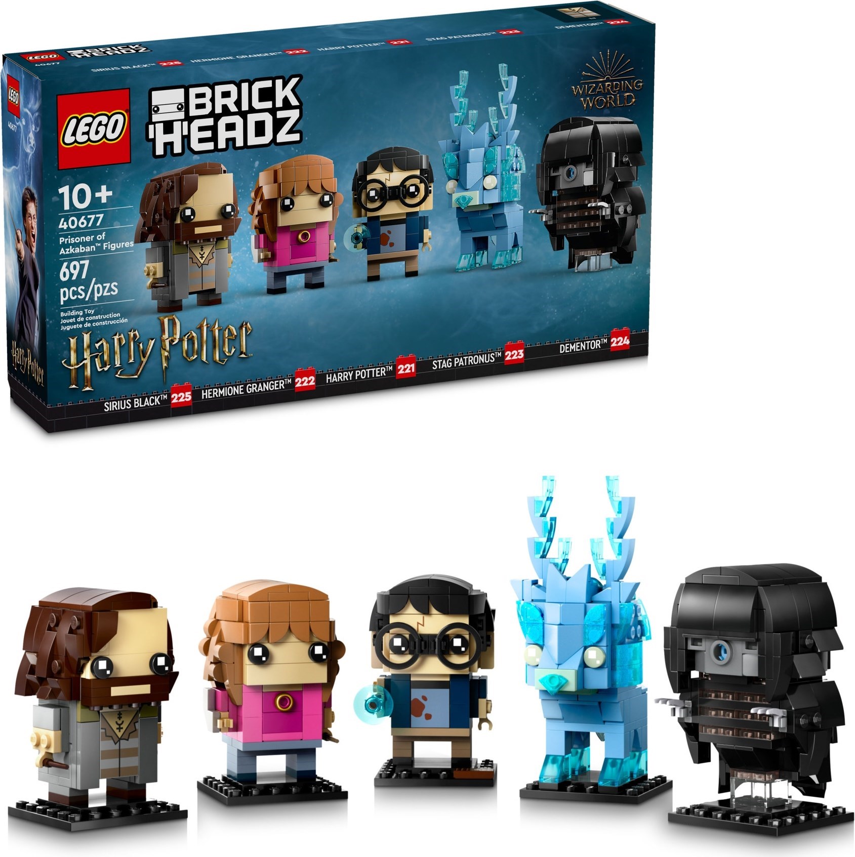 LEGO Brickheadz Harry Potter เลโก้ 40677 Prisoner of Azkaban Figures