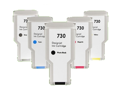 หมึกพิมพ์เทียบเท่าHP730 Use For HP Designjet T1600/T2600/T1700 ขนาด300ML