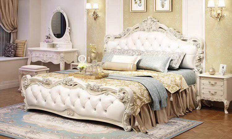 เตียงหลุยส์ เตียงเจ้าหญิง เตียงนอนหลุยส์ รุ่น Princess