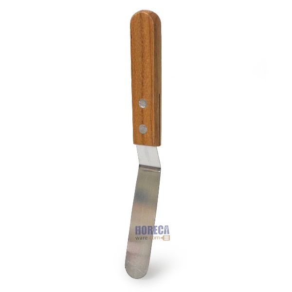 Spatula with 4-inch bent handle, compact