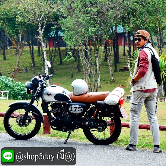 🔥 กระเป๋ารถมอเตอร์ไซค์ Legend คาเฟ่ เรโทร คลาสสิค วินเทจ