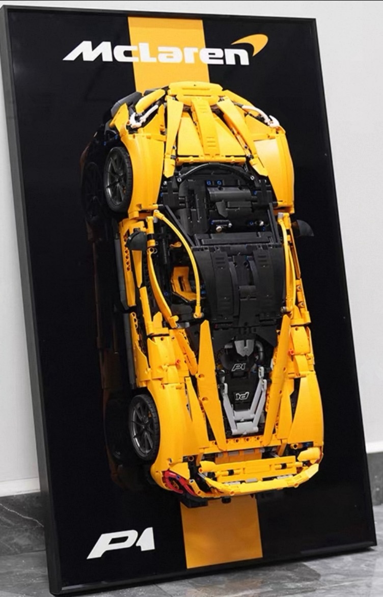 Display frame สำหรับ LEGO เลโก้ 42172 Technic McLaren P1
