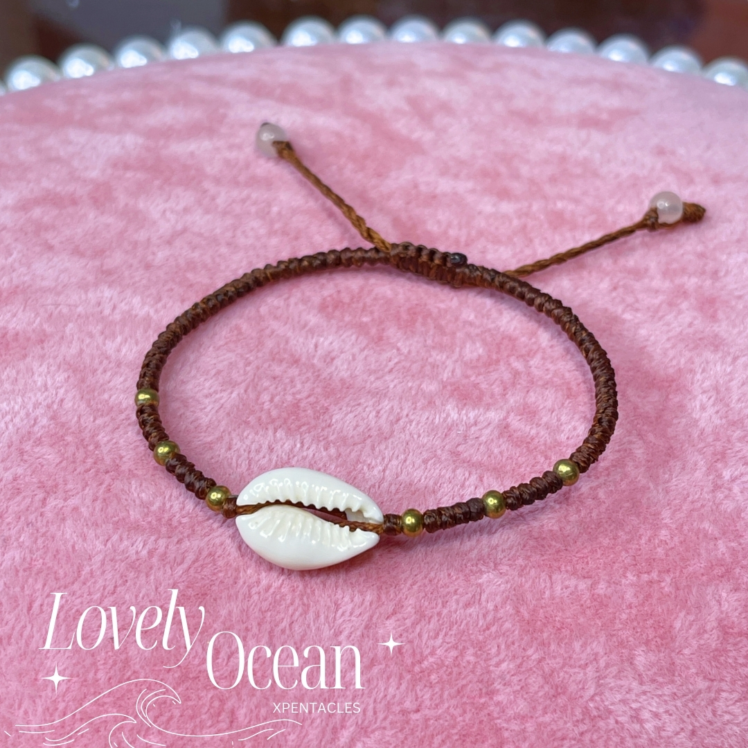 กำไลเชือก 💕รุ่น Lovely Ocean 🌊เสริมความรัก อุดมสมบูรณ์ ปกป้องคุ้มครอง