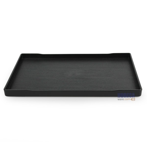 Square edge wooden tray 34x24 cm. US-SL
