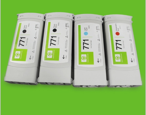 หมึกHP 771 775-ml Light Gray DesignJet Ink Cartridge (CE044A)เทียบเท่า