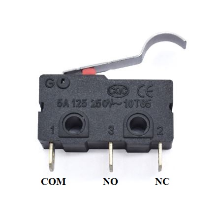 ไมโครสวิทช์ 3A 250V KW12 Micro Switch Limit Switch Sensor Auto Switch 3D Printer Accessories 5A 125V สวิตช์