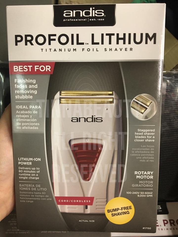 Andis ProFoil™ Lithium Titanium Foil Shaver (ไร้สาย)