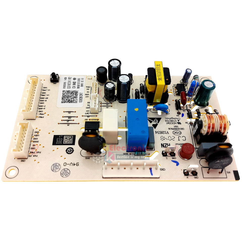 แผงตู้เย็นไฮเออร์ HAIER สำหรับรุ่น HRF-260MNIDL(SV)-พาร์ท 0060127089 อะไหล่แท้ รหัสที่บอร์ด0321803341