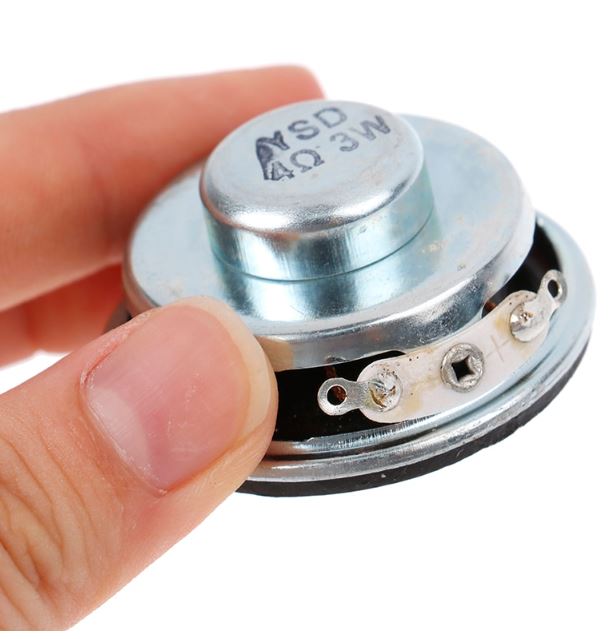 ลำโพง 4 Ohm 3W ขนาด 4 cm small audio horn speaker 3 watt toy speaker mini amplifier round small speaker diameter 4CM