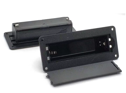 18650 กล่องแบตเตอรี่แบบฝัง lithium batteries embedded in 2 series with thick wire battery holder with cover without switch 1 power box