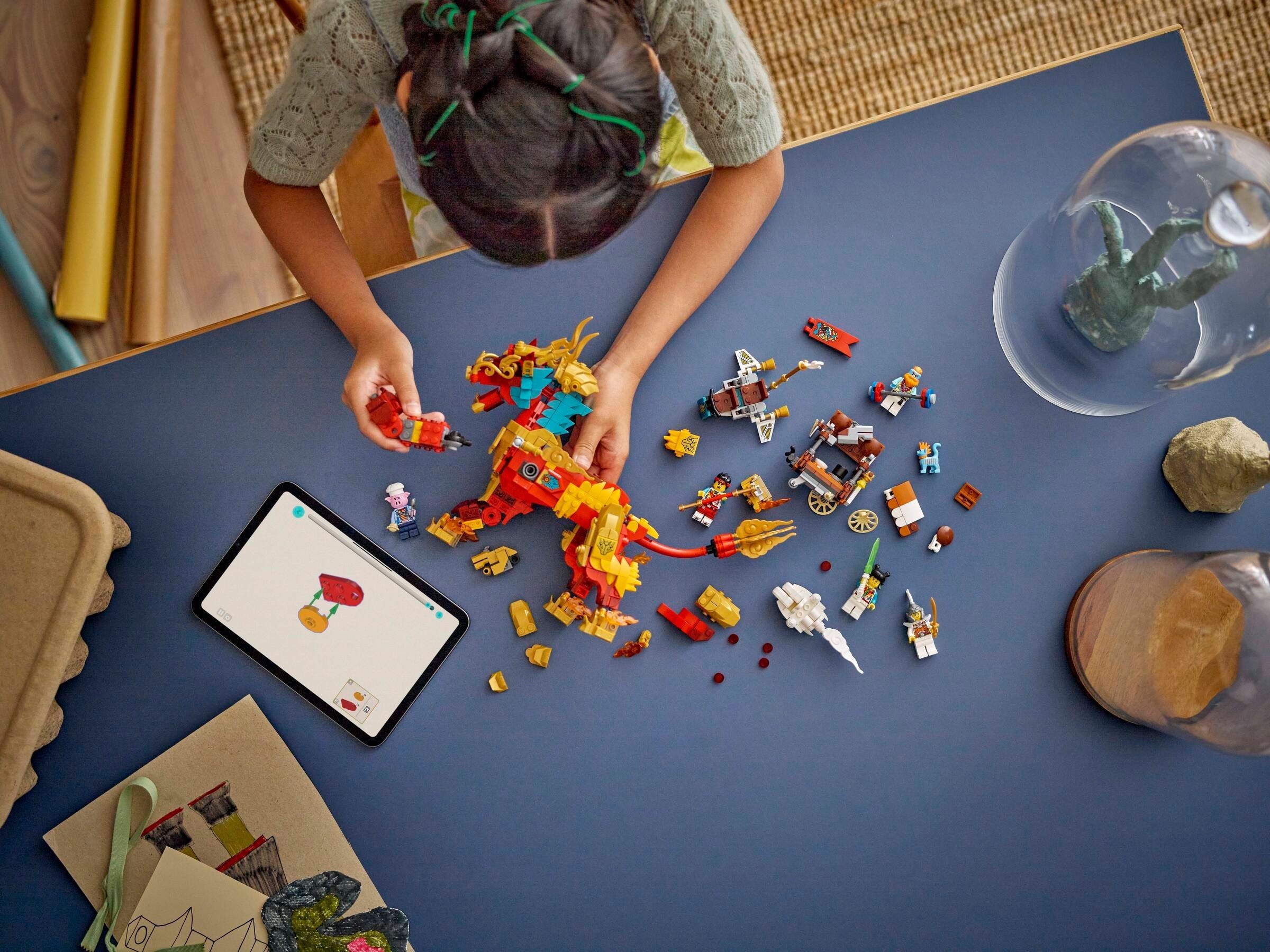 LEGO Monkie Kid เลโก้ 80066 Mythical Creature Qilin