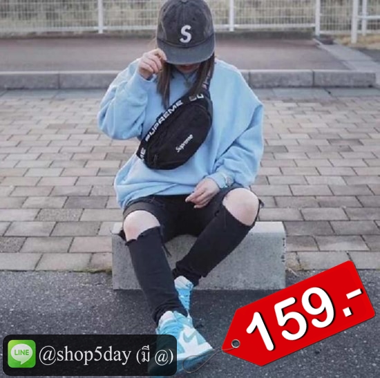 🔥กระเป๋าแฟชั่น กระเป๋าคาดอก Supreme No.B33001