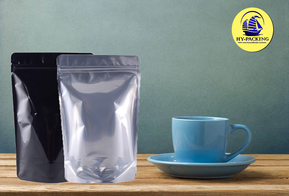 ถุงหน้าใสหลังฟอยล์ มีซิปล็อค ก้นตั้ง พิมพ์สี(ระดับพรีเมี่ยม)****(จำนวน 50 ซอง)****