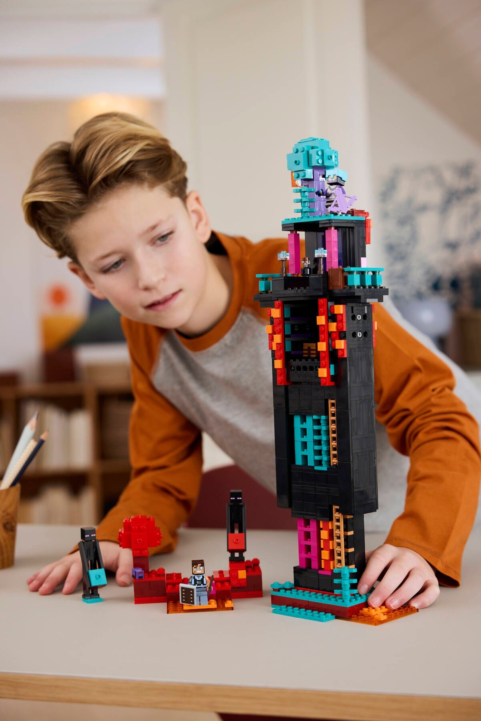 LEGO Minecraft เลโก้ 21279 The Enderman Tower