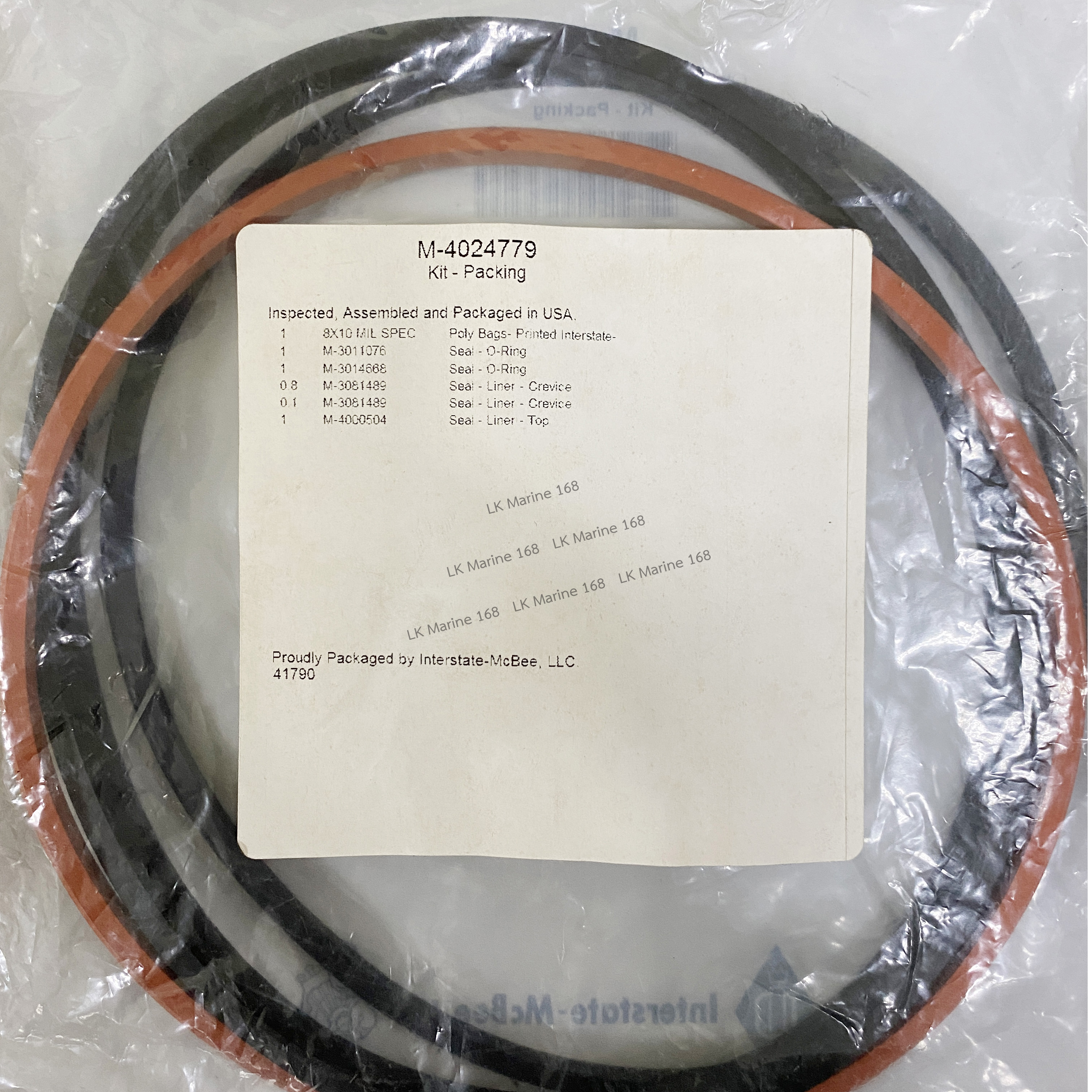 K Series 3938603 Cylinder Liner Seal Set / ชุดซีลปลอกลูกสูบ STD