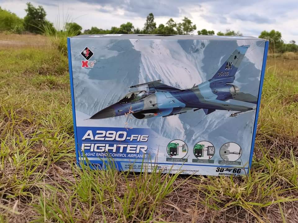 XK A290 เครื่องบิน Wingspan RC ขนาด 320 มมสินค้าชุดพร้อมเล่น 3ch 2.4GHZ.มอเตอร์ขับหลัง