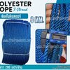พร้อมส่ง เชือกเส้นใยเหนียว เชือกโพลีเอสเตอร์ สีน้ำเงิน รุ่น 3 เกลียว ขนาด 8 มิล ใช้งานในน้ำได้ดี มีใบ Certificate ทดสอบแรงดึง