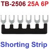 TB-2506 จั้มเปอร์ สำหรับเทอร์มินอลบล็อก 6 ช่อง Jumper Bar for Terminal Block 6 pin Connector Bar