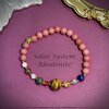 Solar System Bracelet : โรโดไนต์ (Rhodonite)