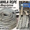 เชือกของเล่นแมว ขนาด 16 มิล ยาว 200 เมตร เชือกมะนิลาแท้ 100% Manila rope เชือกชักกะเย่อ เชือกใช้ถักตกแต่งคาเฟ่ พร้อมส่ง