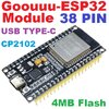 ESP32 WROOM Module 38PIN USB TYPE-C (CP2102) Wi-Fi+BT+BLE Goouuu-ESP32 Module Development Board